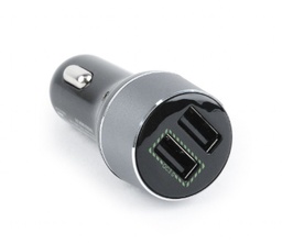 [A04842] GEMBIRD 2-port USB car quick charger, black | EG-U2QC3-CAR-01