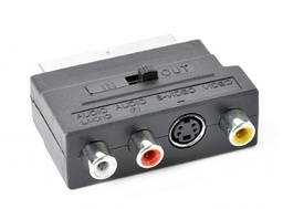[A04957] GEMBIRD Bidirectional SCART/RCA/S-VIDEO adapter | CCV-4415
