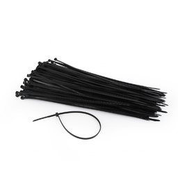 [A04974] GEMBIRD Nylon cable ties, 250 x 3.6 mm, UV resistant, bag of 100 pcs | NYTFR-250x3.6