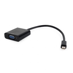 [A05020] GEMBIRD Mini DisplayPort to VGA adapter cable, black, blister | AB-mDPM-VGAF-02