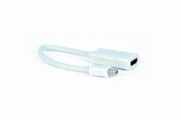[A05033] GEMBIRD Mini DisplayPort to HDMI adapter cable, white | A-mDPM-HDMIF-02-W