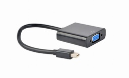 [A05036] GEMBIRD Mini DisplayPort to VGA adapter cable, black | A-mDPM-VGAF-02