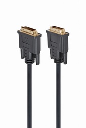 [A05057] GEMBIRD DVI video cable dual link 15ft cable, black | CC-DVI2-BK-15