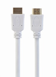 [A05150] GEMBIRD HDMI male-male cable, 1.8 m, white color | CC-HDMI4-W-6