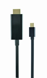 [A05165] GEMBIRD Mini DisplayPort to HDMI 4K cable, 1.8 m | CC-mDP-HDMI-6