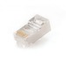 [A05197] GEMBIRD Shielded modular plug 30u&quot; gold plated, 10 pcs per bag | PLUG5SP/10