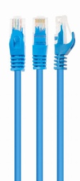 [A05229] GEMBIRD CAT5e UTP Patch cord, blue, 0.25 m | PP12-0.25M/B