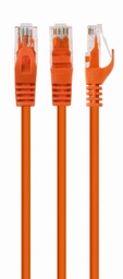 [A05232] GEMBIRD CAT5e UTP Patch cord, orange, 0.25 m | PP12-0.25M/O