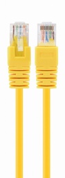 [A05244] GEMBIRD CAT5e UTP Patch cord, yelow, 0.5 m | PP12-0.5M/Y