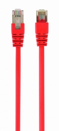 [A05302] GEMBIRD FTP Cat5e Patch cord, red, 1 m | PP22-1M/R