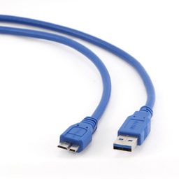 [A05610] GEMBIRD USB3.0 AM to Micro BM cable, 10 ft | CCP-mUSB3-AMBM-10