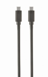 [A05612] GEMBIRD USB 3.1 Type-C cable (CM/CM), 1 m | CCP-USB3.1-CMCM-1M
