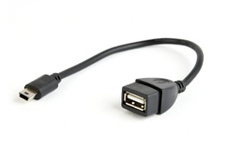 [A05633] GEMBIRD USB OTG AF to Mini-BM cable, 0.15 m | A-OTG-AFBM-002