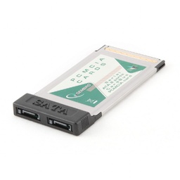 [A05754] GEMBIRD Serial ATA CardBus PCMCIA card 2 SATA ports | PCMCIA-SATA2