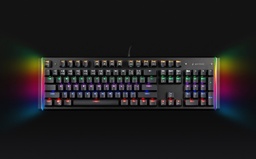 [A05840] GEMBIRD Optical switch mechanical backlight gaming keyboard, black, US layout | KB-UMW-01