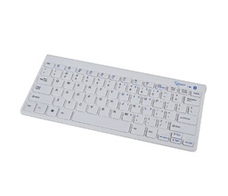 [A05921] GEMBIRD Bluetooth keyboard, DE layout, white | KB-BT-001-W-DE
