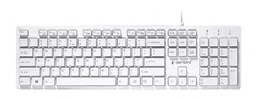 [A05930] GEMBIRD Multimedia &quot;chocolate&quot; keyboard, USB, US layout, white | KB-MCH-03-W