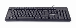 [A05938] GEMBIRD Multimedia keyboard, USB, RU layout, black | KB-UM-106-RU