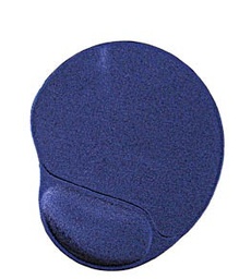 [A05977] GEMBIRD Gel mouse pad with wrist support, blue | MP-GEL-B