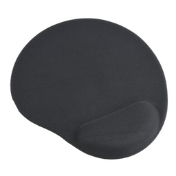[A05978] GEMBIRD Gel mouse pad with wrist support, black | MP-GEL-BK