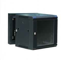 [A06104] GEMBIRD 19&quot; double sectioned wall mounted rack metal enclosure 12U | 19DS-12U