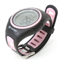 [A06424] PLATINET SPORT WATCH W/ HEART RATE MONITOR PHR207 PINK [42353] EOL
