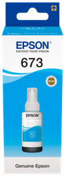 [A06588] Ctrg. Epson OEM C13T67324A 70.0 ml Cyan