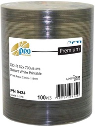 [A06680] CD-R 700MB 52X PRINTABLE INKJET FALCON GLOSSY (100CP) [50027] EOL