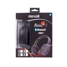 [A08121] KUFJE MAXELL BLUETOOTH HEADPHONES B13-HD1 BASS 13 BT BLACK