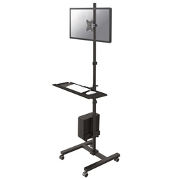 [A17275] MOBILE WORKSTATIONS NEOMOUNTS BY NEWSTAR | FPMA-MOBILE1700 |BLACK | HEIGHT 94 - 175 cm