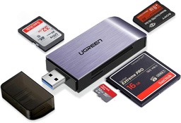 [A18119] UGREEN USB-A 3.0 TO TF/SD/CF/MS MULTIFUNCTION CARD READER MULTI-READ
