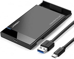 [A18122] UGREEN 2.5 INCH HARD DRIVE BOX WITH BUILT-IN USB 3.0 CABLE
