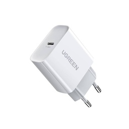 [A18136] UGREEN FAST CHARGING POWER ADAPTER WITH PD 20W EU (WHITE)