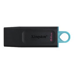 [A18703] USB KINGSTON DT EXODIA 64GB USB 3.0 USB3.2 GEN1, BLACK+TEAL
