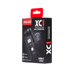 [A18887] KUFJE MAXELL MLA USB-C EARPHONES XC1 BLACK