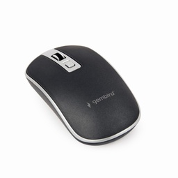 [A18984] GEMBIRD WIRELESS OPTICAL MOUSE, BLACK-SILVER | MUSW-4B-06-BS