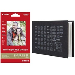 [A18999] CANON Photo Album PA001 Kit with PP-201 (50 sheets) | PP-201 4X6 50 + PHOTO ALBUM