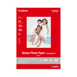 [A19040] CANON Glossy Photo paper A4 100 Sheets | BJ MEDIA GP-501 A4 100 SHEETS