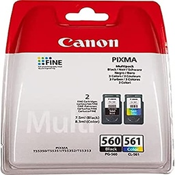 [A19051] CANON Ink Value Pack (Black &amp; Colour Cartridges) | PG-560/CL-561