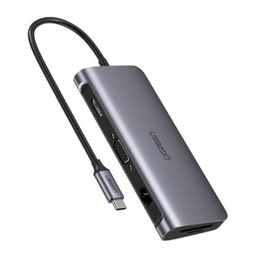 [A19879] UGREEN USB-C MULTIFUNCTION ADAPTER (SPACE GRAY) | CM179