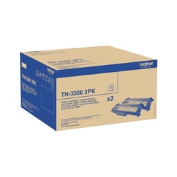 [A20098] BROTHER LASER PRODUCTS SUPPLIES TN3380TWIN